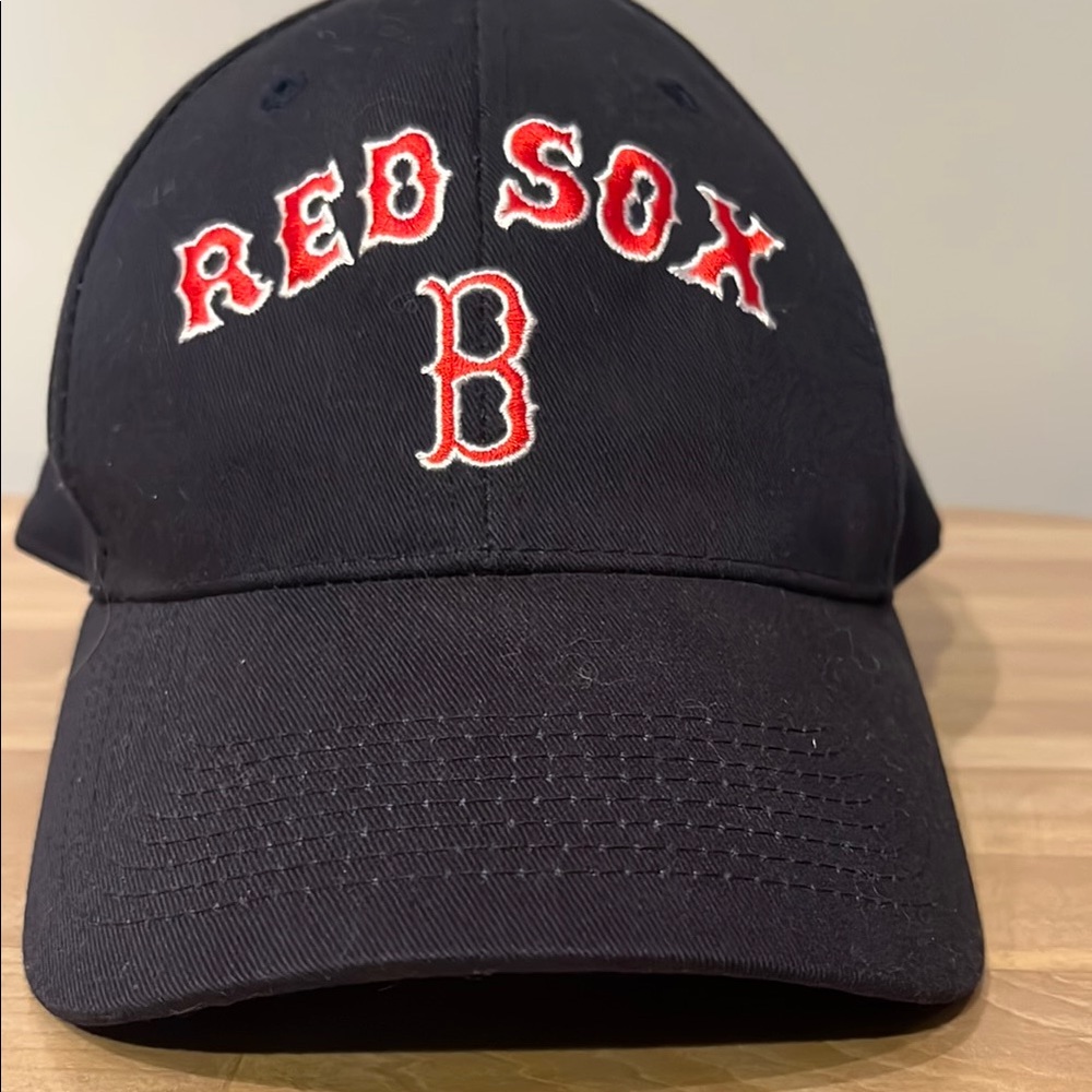 Red Sox Black Baseball Cap